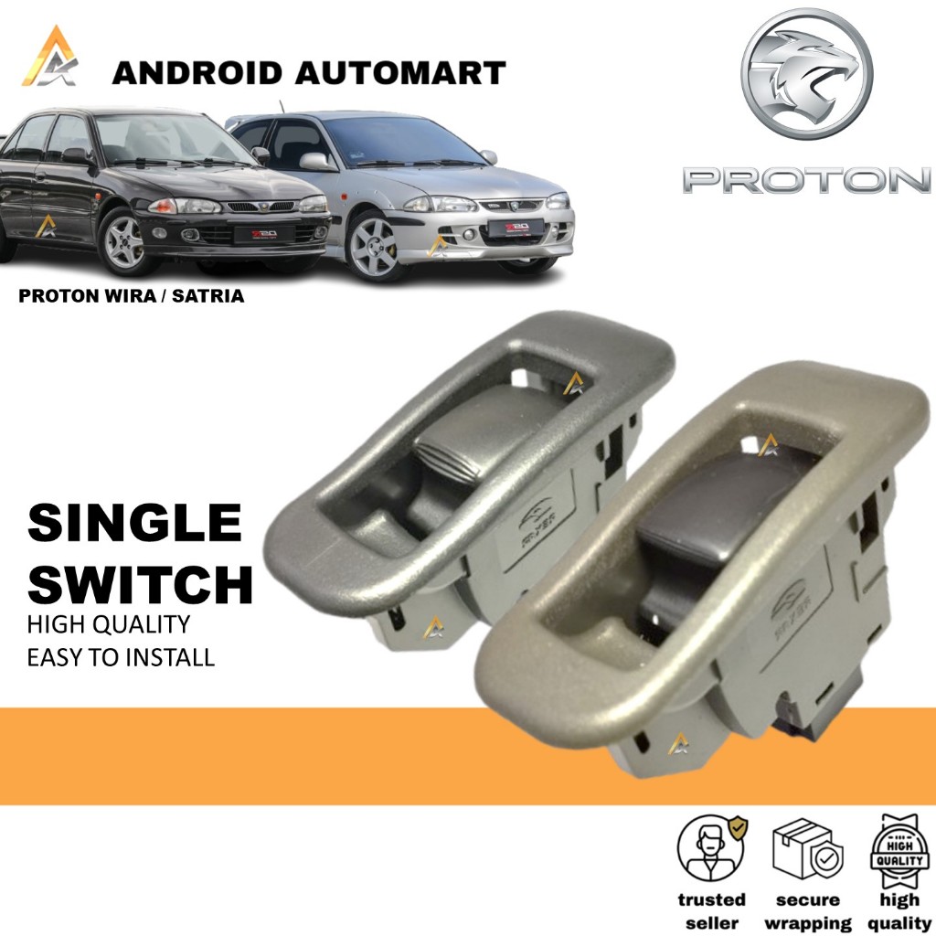 ORIGINAL Proton Wira / Satria Auto down Parts Power Window Switch up ...