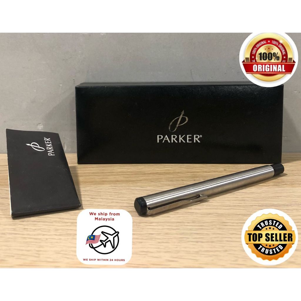Parker Vector Rollerball Pen Made In UK 100% Original Use | Shopee Malaysia