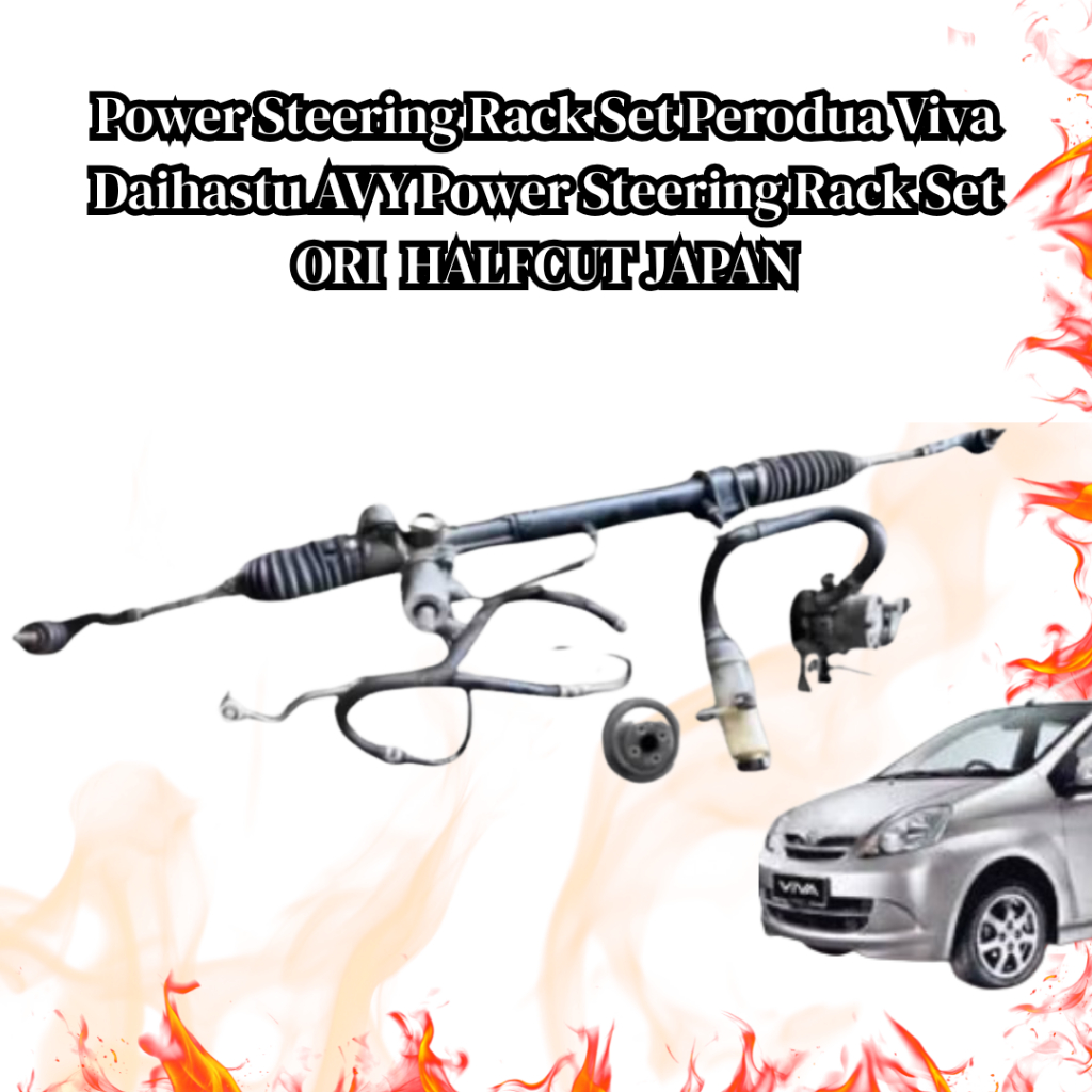 Power Steering Rack Set Perodua Viva Daihastu AVY Power Steering Rack ...