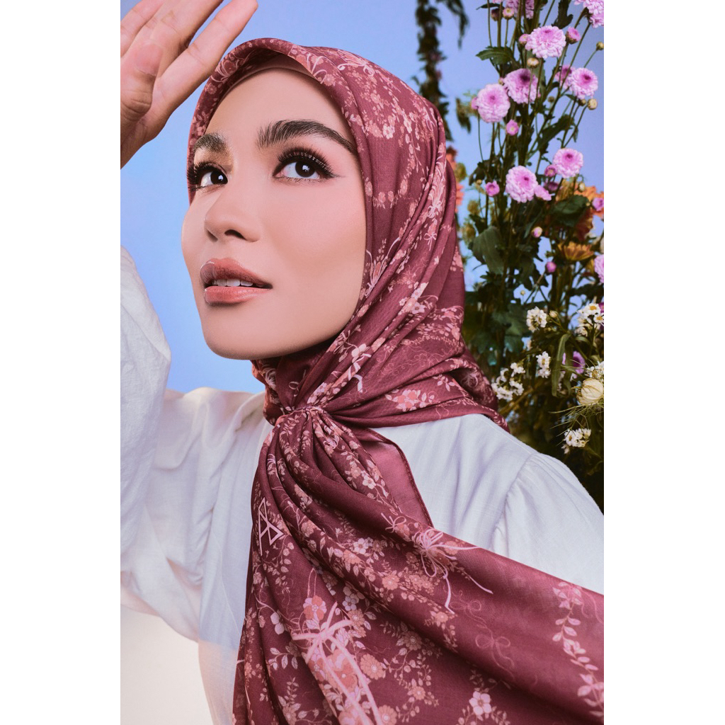 AMEERAZAINI TUDUNG BAWAL PRINTED BIDANG 47