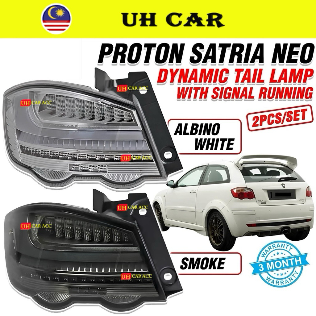 (R3) Proton Satria Neo Dynamic Led Tail Lamp Taillamp Taillight Light ...