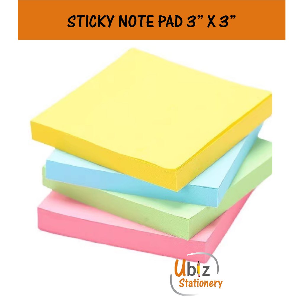 Sticky Note Pad / Memo Pad 3