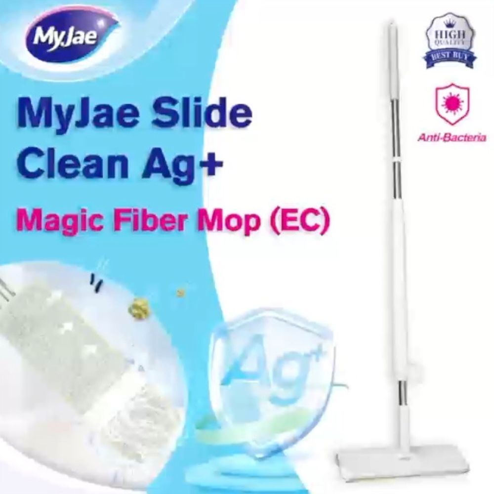 MyJae Slide Clean Ag+ Magic Fiber Mop Lantai Moden Antibacterial ...