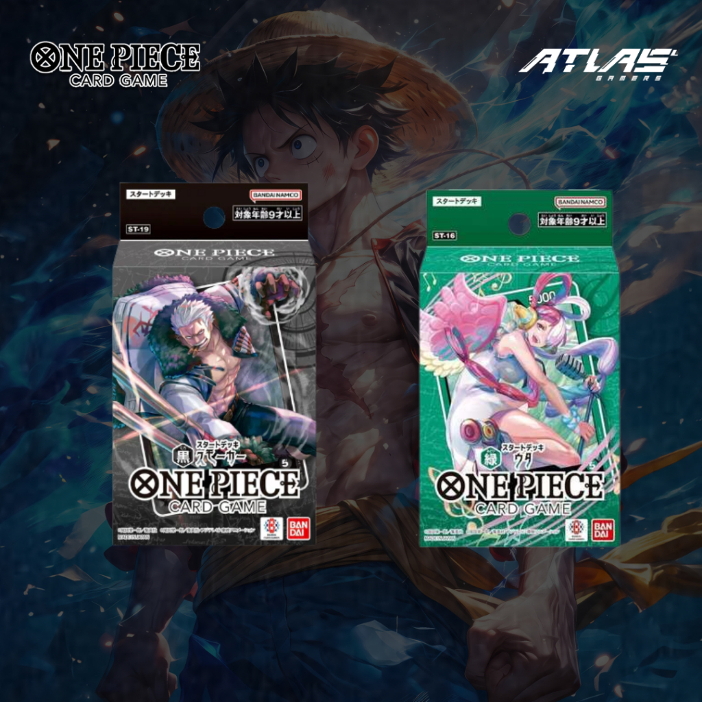 One Piece TCG Starter Deck - ST16 Uta / ST19 Smoker | Shopee Malaysia