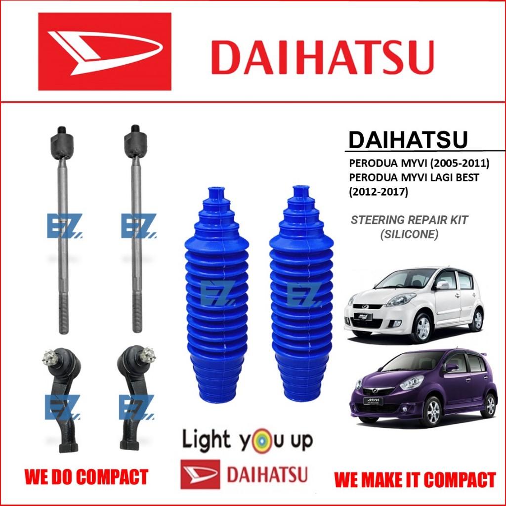 [6 IN 1] - STEERING RACK TIE ROD END RACK END PERODUA MYVI / MYVI LAGI ...