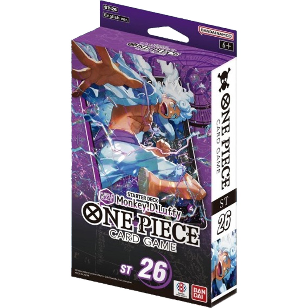 one piece tcg gear 5 luffy deck One Piece TCG: Luffy Gear 5 Ultra Starter Deck EX