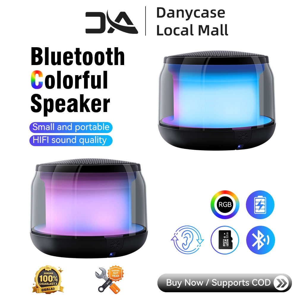 Portable Mini Colorful Bluetooth Speaker High Sound Quality Ultra ...