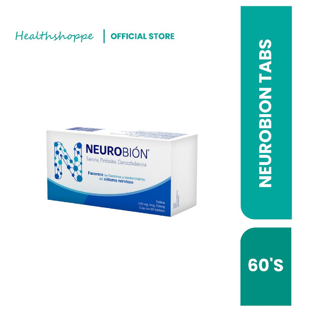 Neurobion Vitamin B Complex Tablets 60’s – Nerve Health & Energy ...