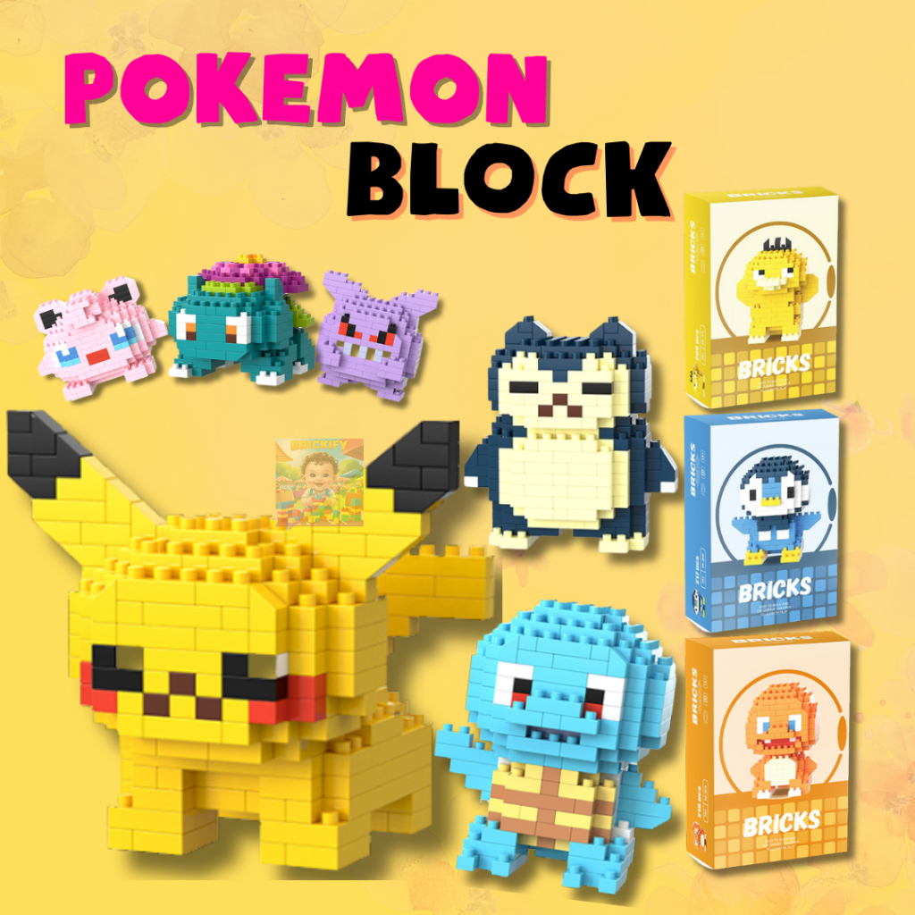 [12 Design] Pokémon Pikachu Charmander Squirtle Gengar Jigglypuff Eevee ...