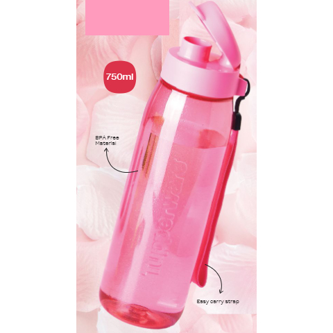 *1pc*Tupperware Lohas Bottle with EDD cap + strap 750ml H2GO Tumbler ...