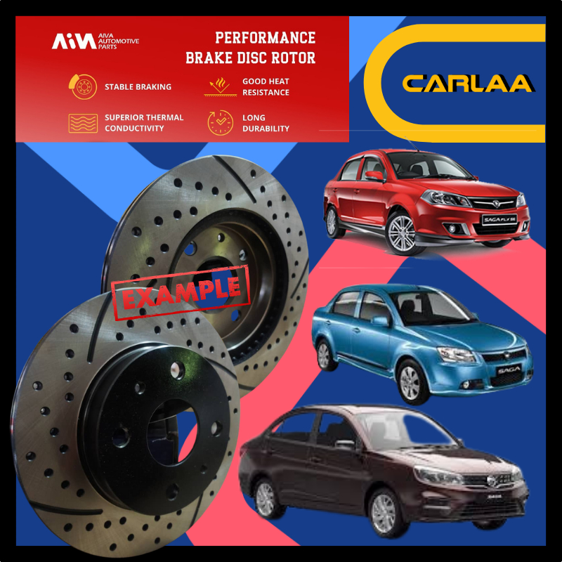 AIVA JAPAN PROTON BLM FLX SAGA VVT CVT 16'' ROTOR DISC DEPAN RACING ...