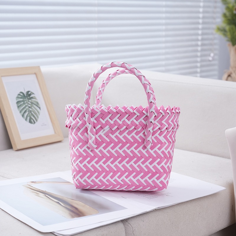 Beg Anyaman Goodies Bag (S) Beg Doorgift Bakul Anyaman Plastic Woven ...