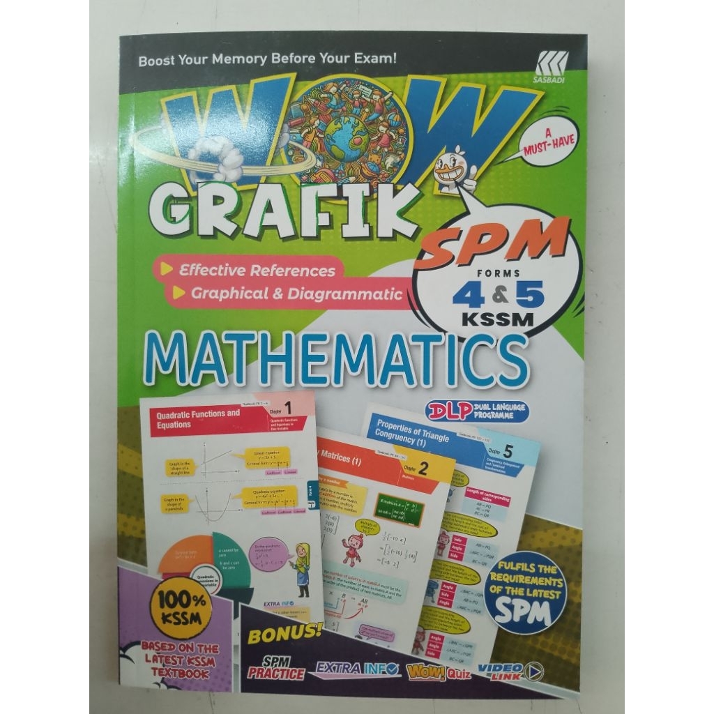 WOW GRAFIK SPM FORM 4.5 MATHEMATICS | Shopee Malaysia
