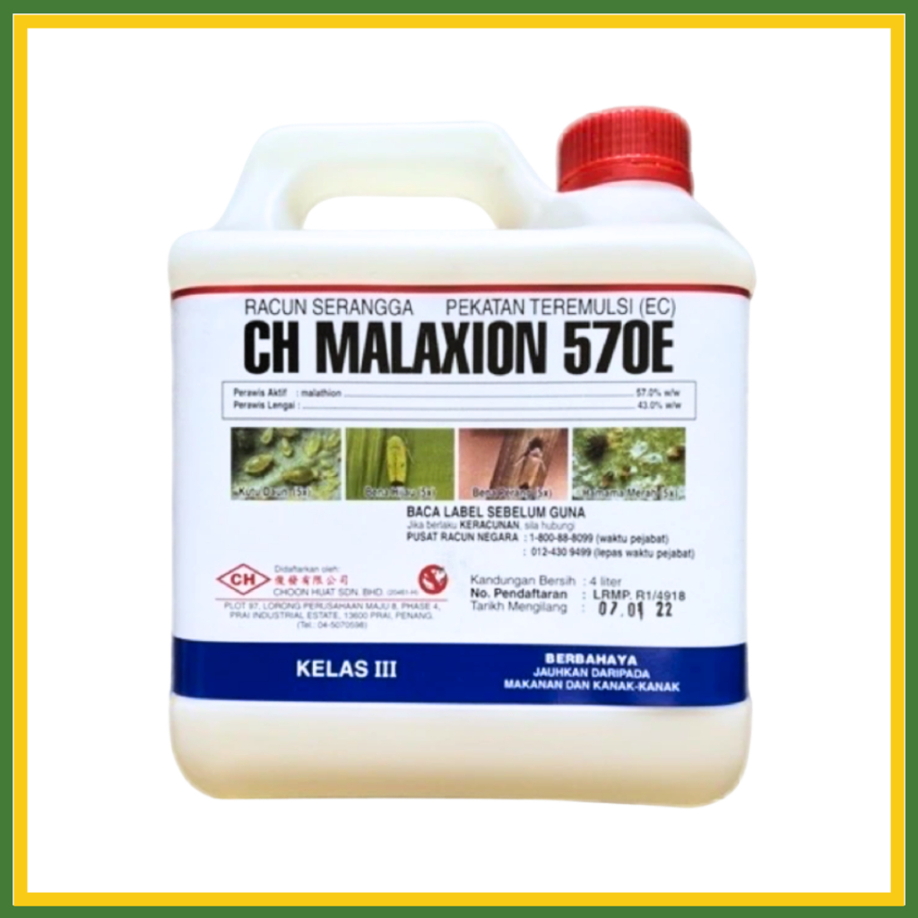4L CH Malaxion 570E /Bena / Hama-hama / Kutu Daun / Racun Busuk ...