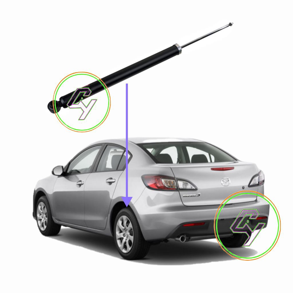 Mazda 3 BL 2009-2013 SEDAN AND HATCHBACK REAR SHOCK ABSORBERS SHOCKS ...