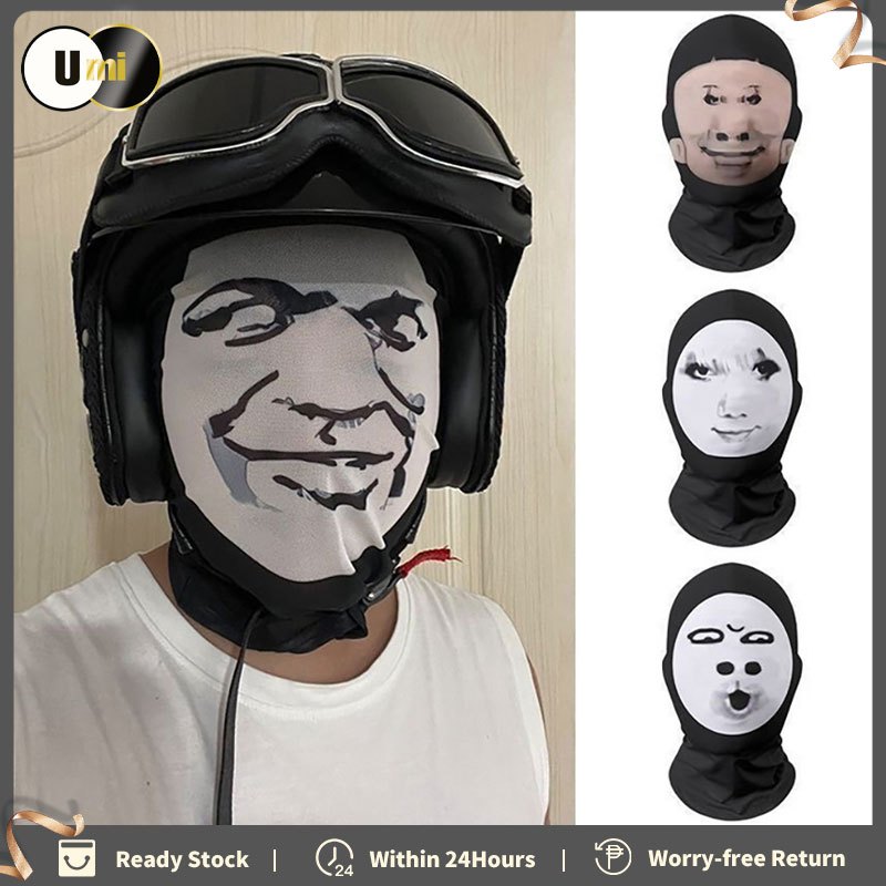 4PC/Set 3D Seamless Funny Emoji Masks Big Head Funny Dragon Mask Emoji ...