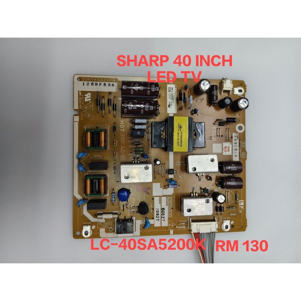 SHARP 40 Inch LED Tv Power Board LC-40SA5200K | Shopee Malaysia