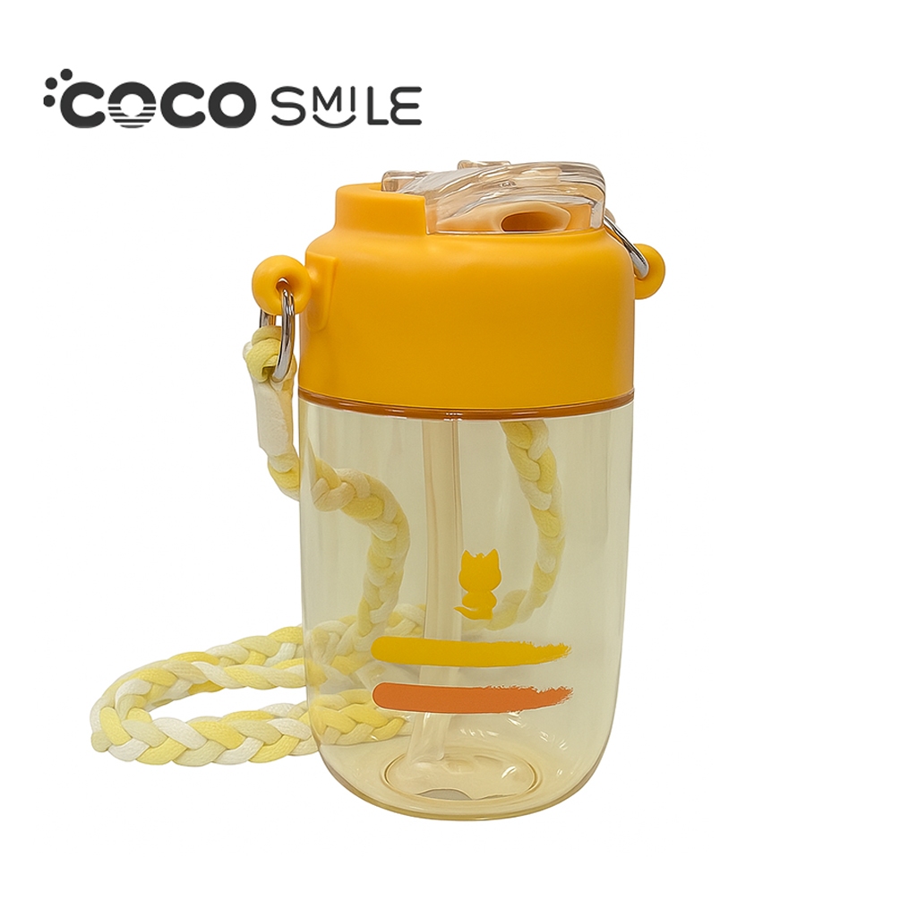 Cocosmile 8329D Coco BB Tritan Cup with Sling 600ML - Yellow | Shopee ...