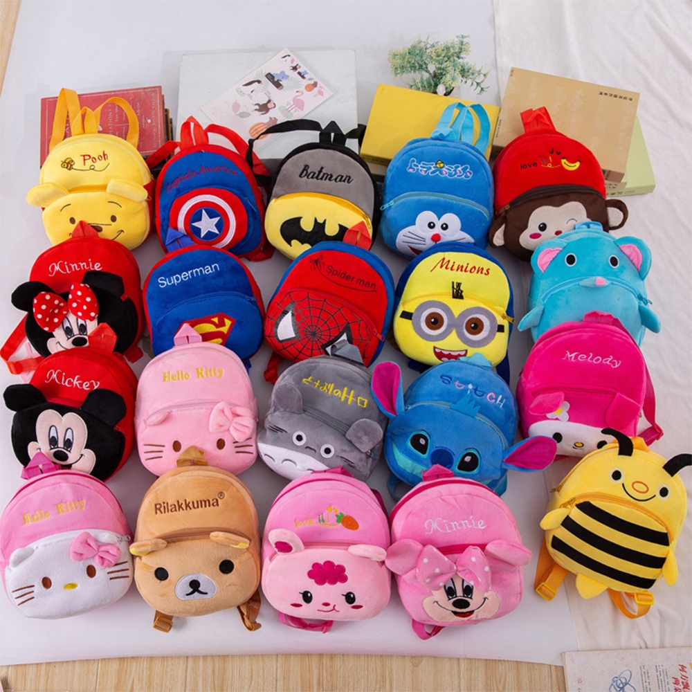 Cute Mini PreSchool Bag Tadika Beg Toddler Cartoon Mickey Hello Kitty ...