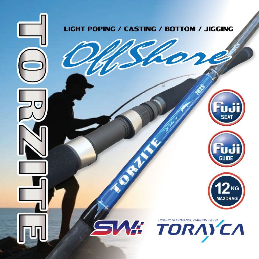 Fixory Torzite offshore popping rod jigging rod spinning pe4 (hollow ...