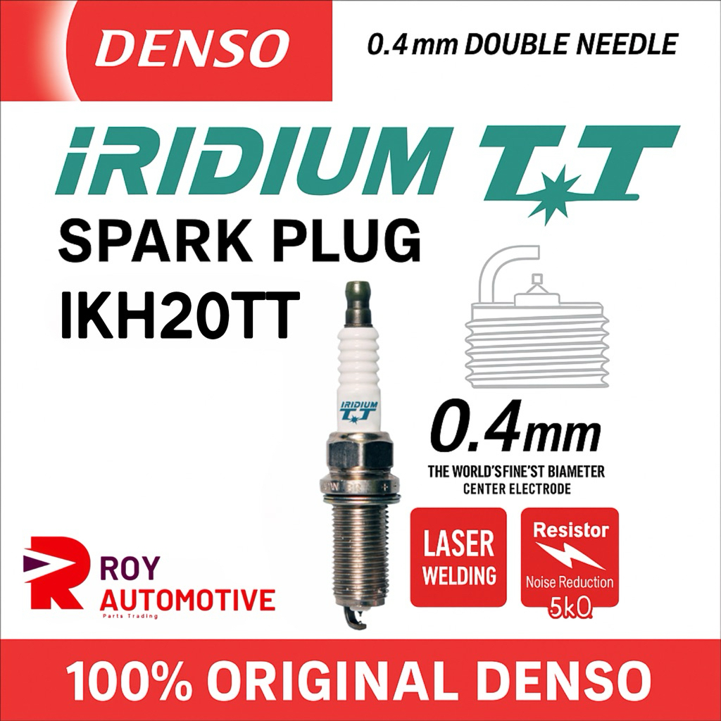 IKH20TT 100% ORIGINAL DENSO IRIDIUM TT Spark Plug for HONDA INSIGHT ...