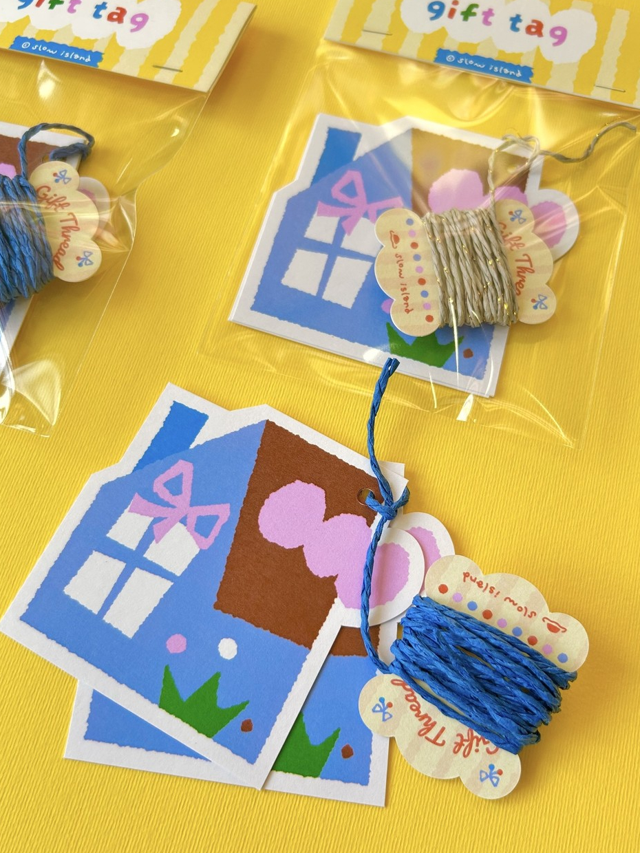 slow island / Gift Tag with String | Shopee Malaysia