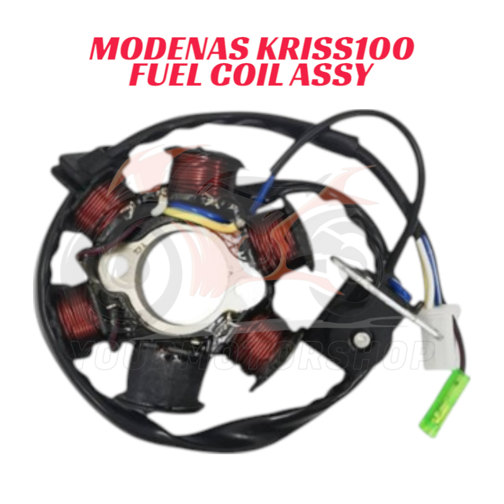 Modenas KRISS100 KRISS 100 CT100 CT 100 MR1 Fuel Coil Assy Startor Coil ...