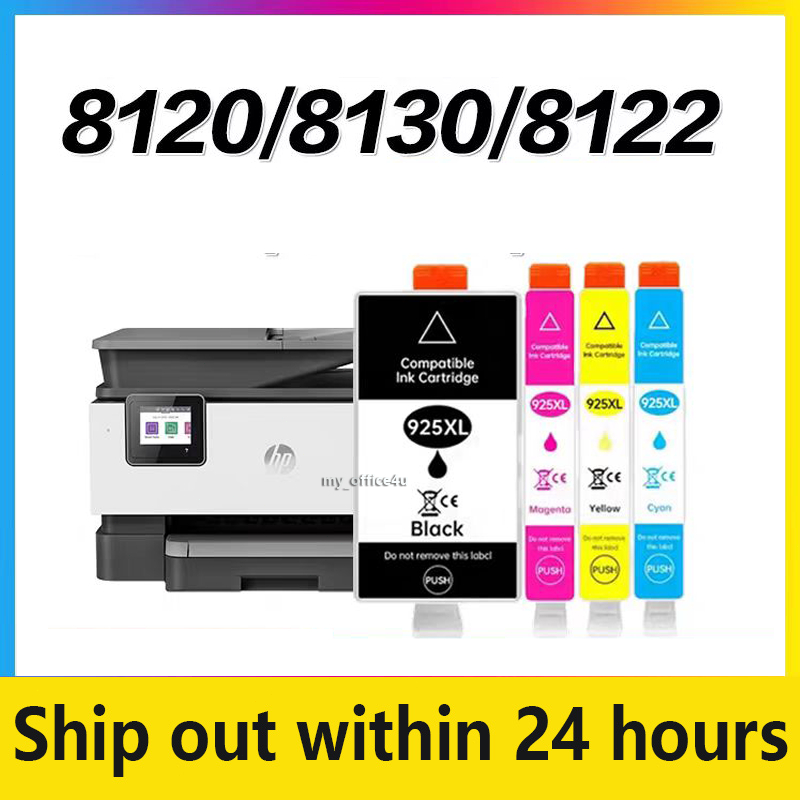 HP 925 925e 925XL Ink Cartridge for OfficeJet Pro 8120 8130 | Shopee ...