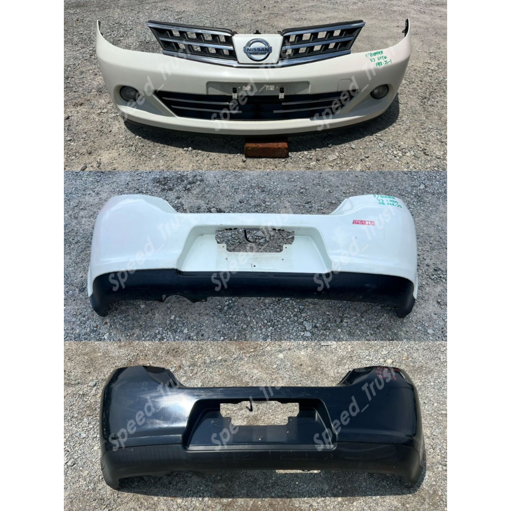 JDM (Used) Front Rear NFL Bumper V2 Spotlight Fog Light Lamp Grille ...