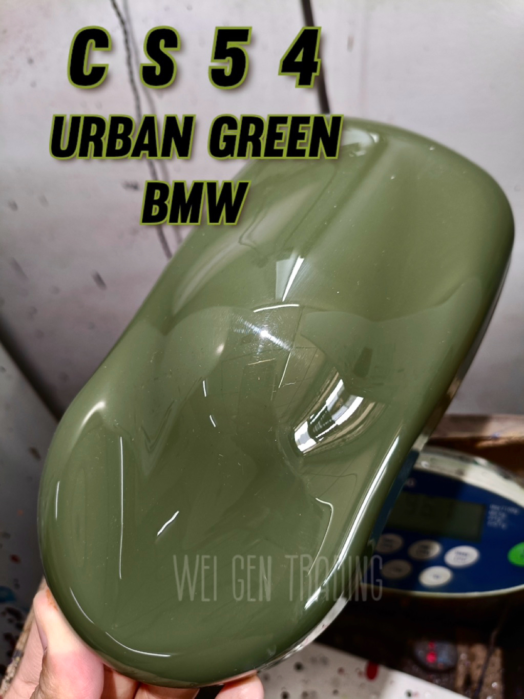 CS54 -URBAN GREEN BMW ( 2K CAR PAINT HIGH TEMPERATURE) | Shopee Malaysia