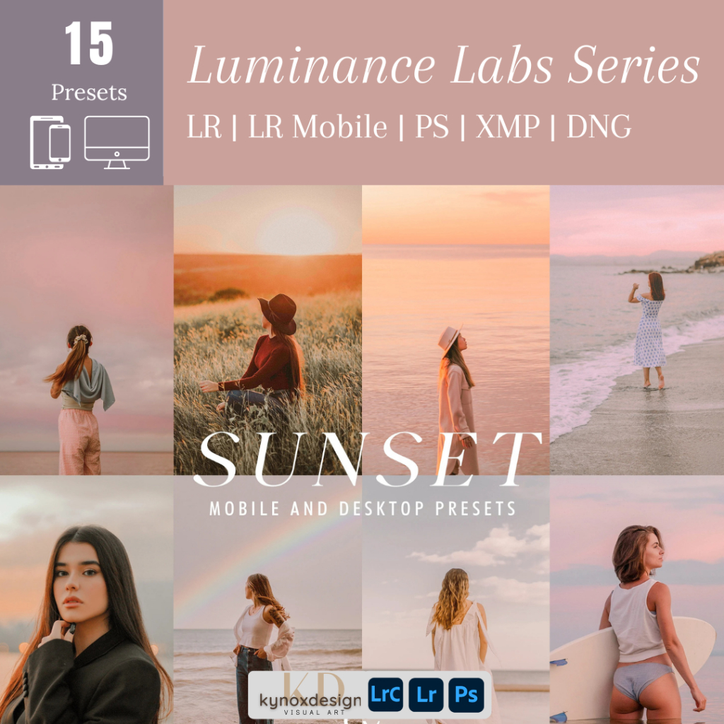 [Lightroom Preset] Luminance Labs Series - Sunset for LR/LR(mobile)/PS ...