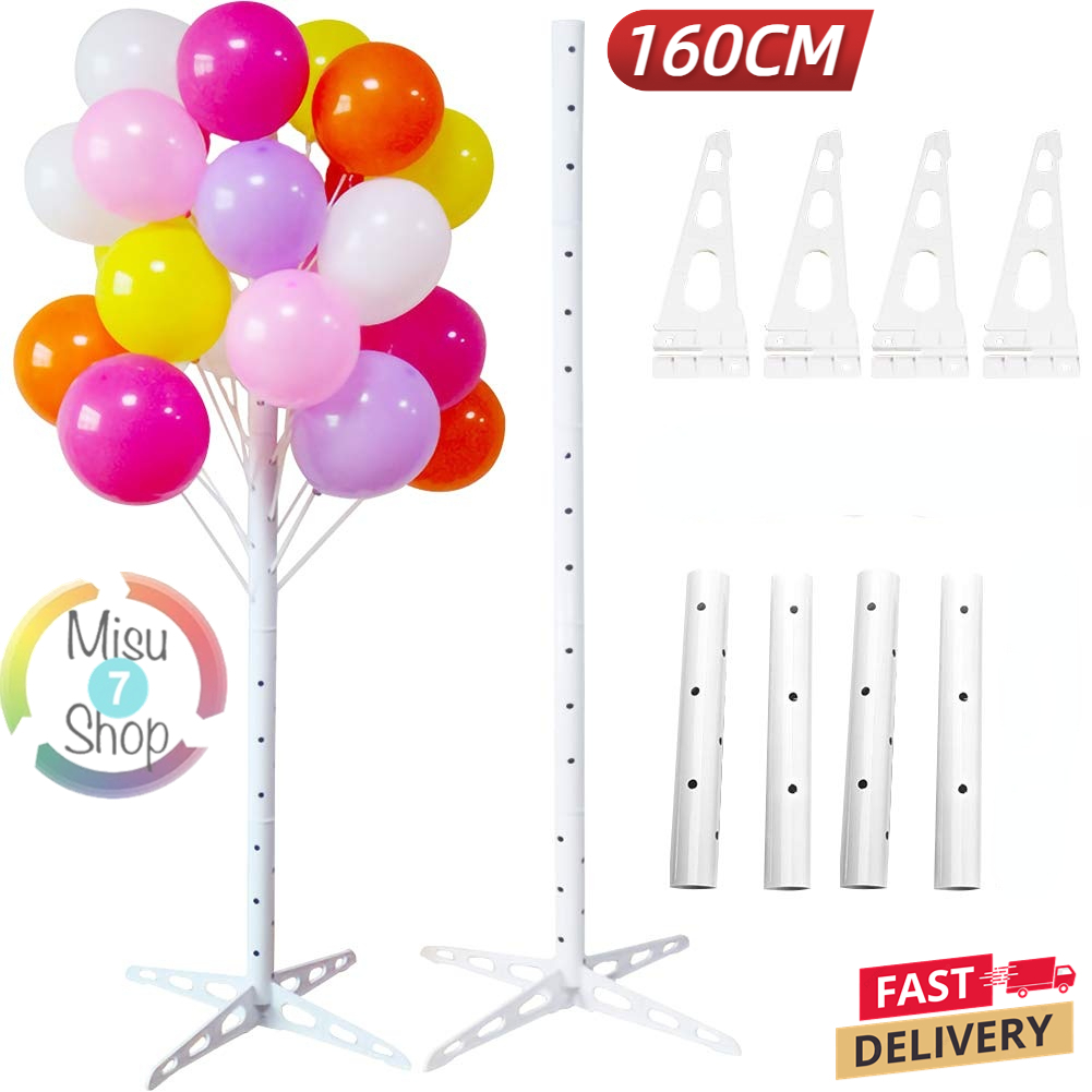 1.6M PVC Balloon Tree Display Stand Wedding Party Event Balloon Holder ...