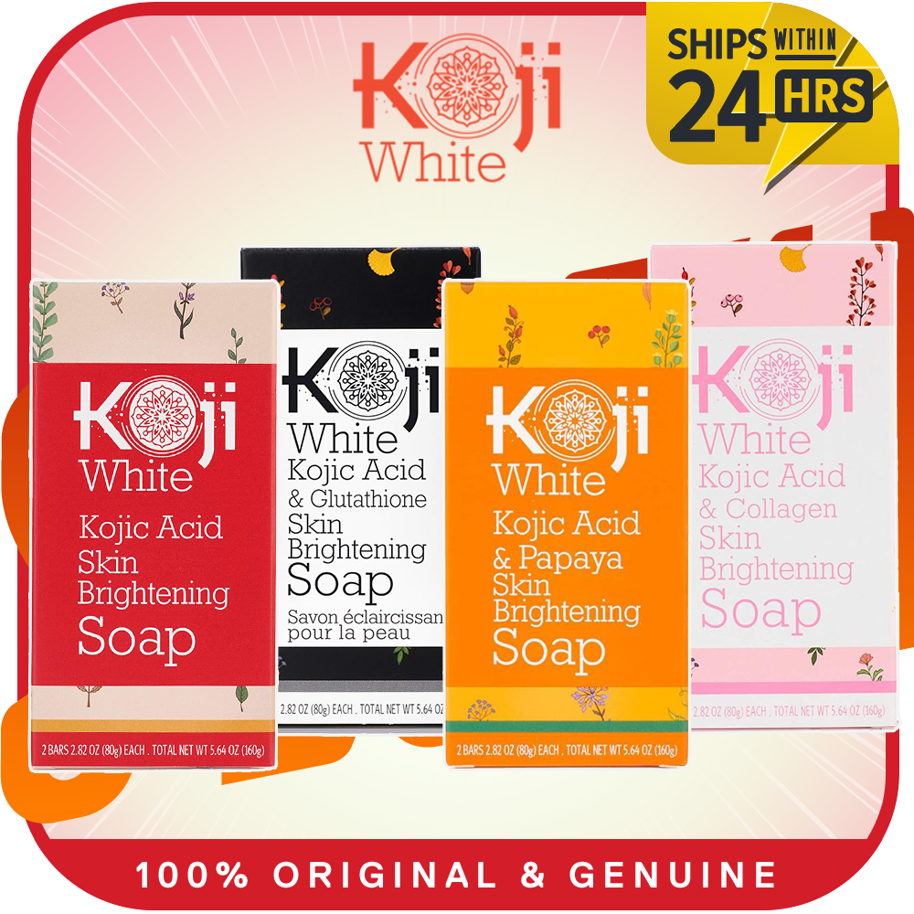 GENUINE Koji White Pure Kojic Acid | Papaya Skin Brightening | Collagen Skin  Skin Brightening Soap | Glutathione Skin | Shopee Malaysia