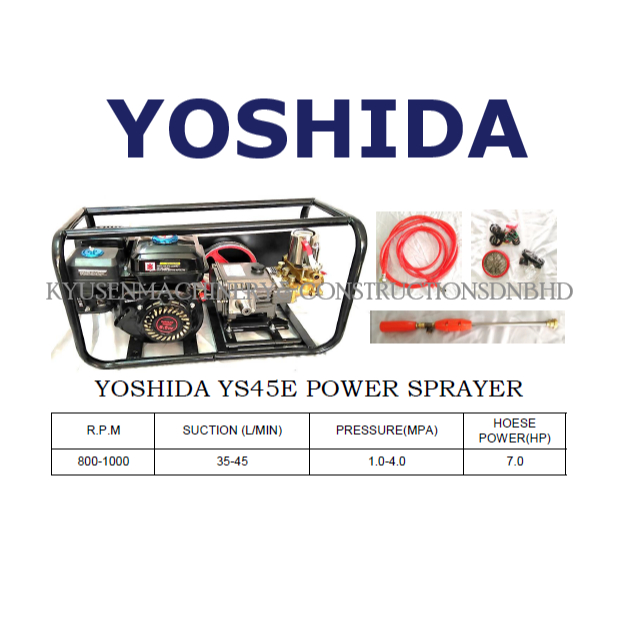 YOSHIDA YS-45E ,YS-45M POWER SPRAYER | Shopee Malaysia