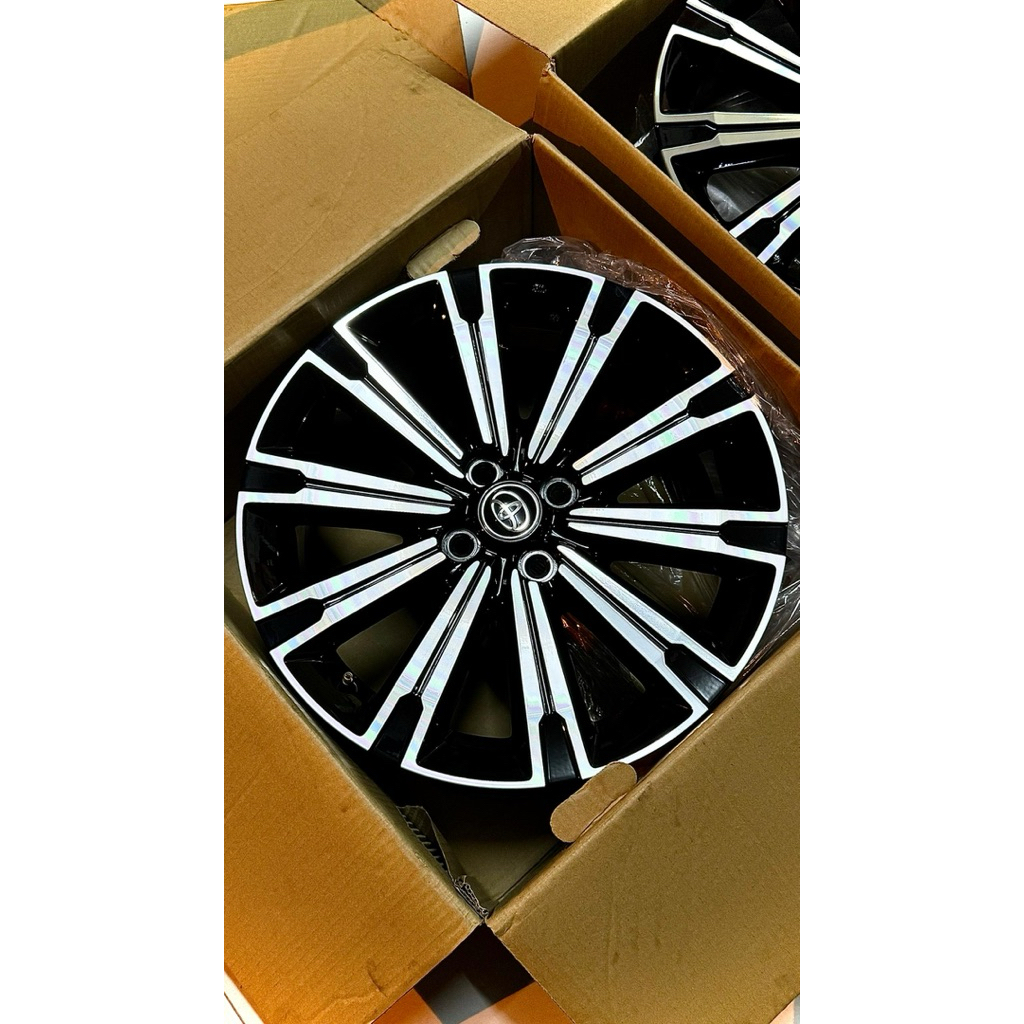 17INCH TOYOTA VIOS AC100 G SPEC ORIGNAL RIM （AS A SPARE TYRE） | Shopee ...