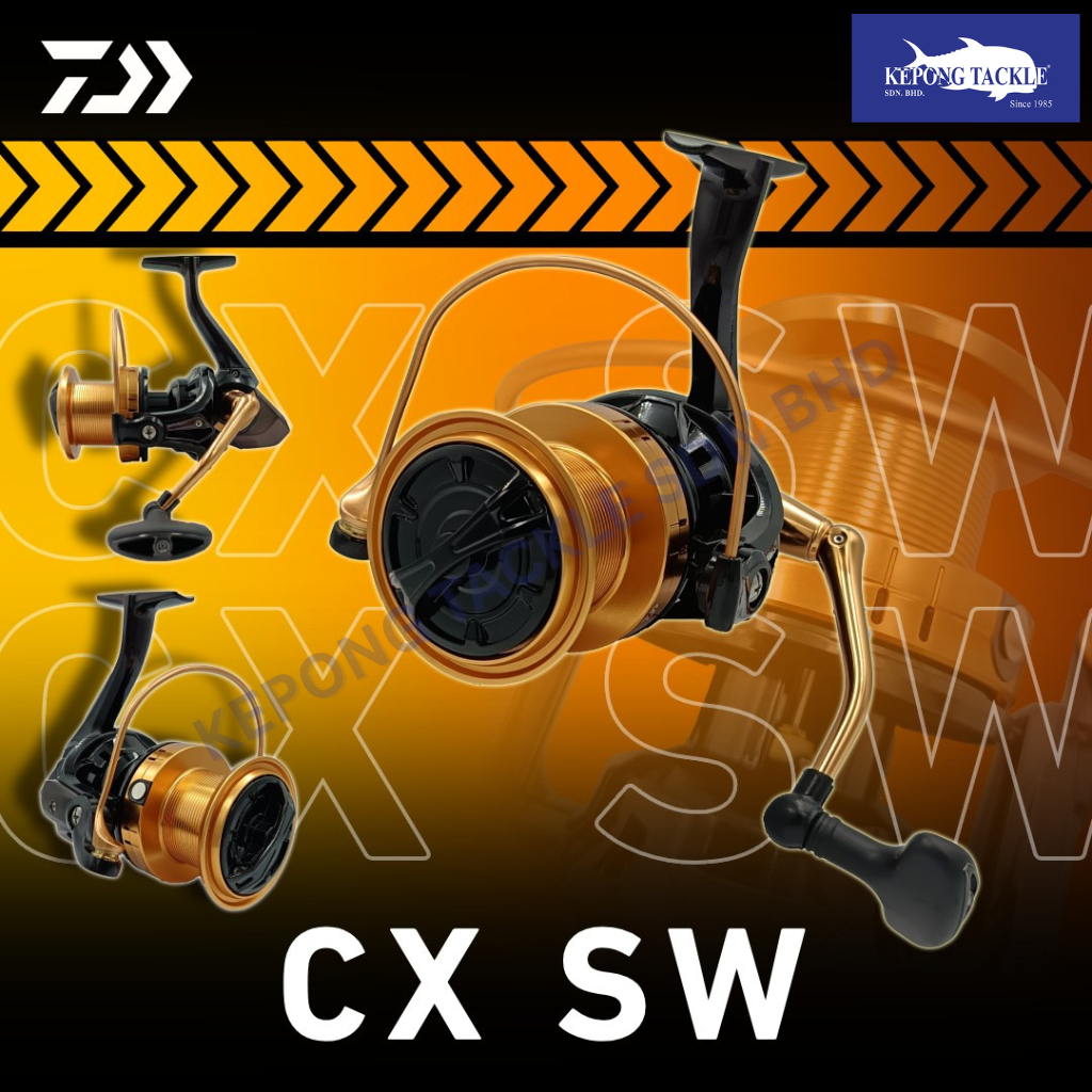 25 DAIWA fishing reel CX SW 5000 5500 Spinning Surf Fishing Reel MESIN ...