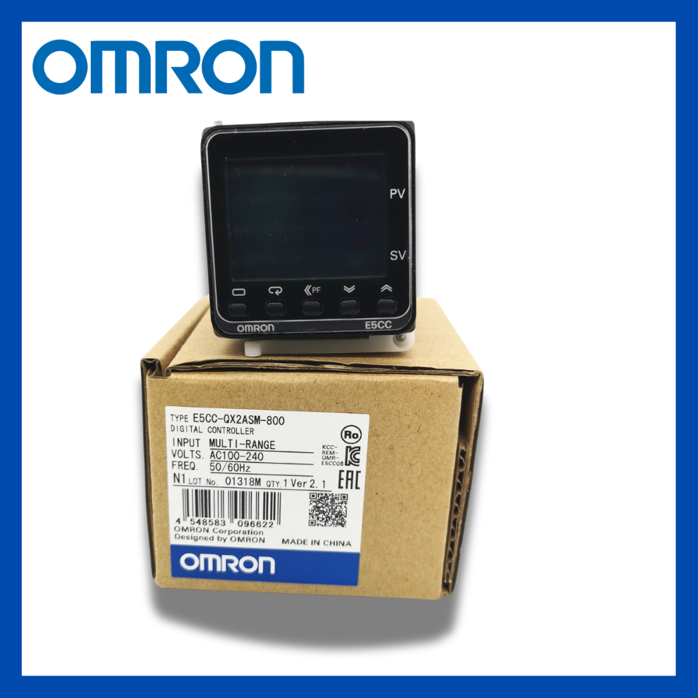 1PC New Omron E5CC-QX2ASM-800 Temperature Controller in Box