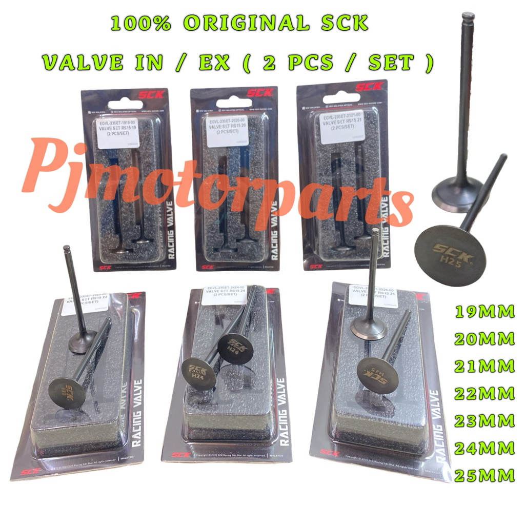 RS150 RSX150 ( SCK ) 2 PCS 19MM 20MM 21MM 22MM 23MM 24MM 25MM IN EX ...