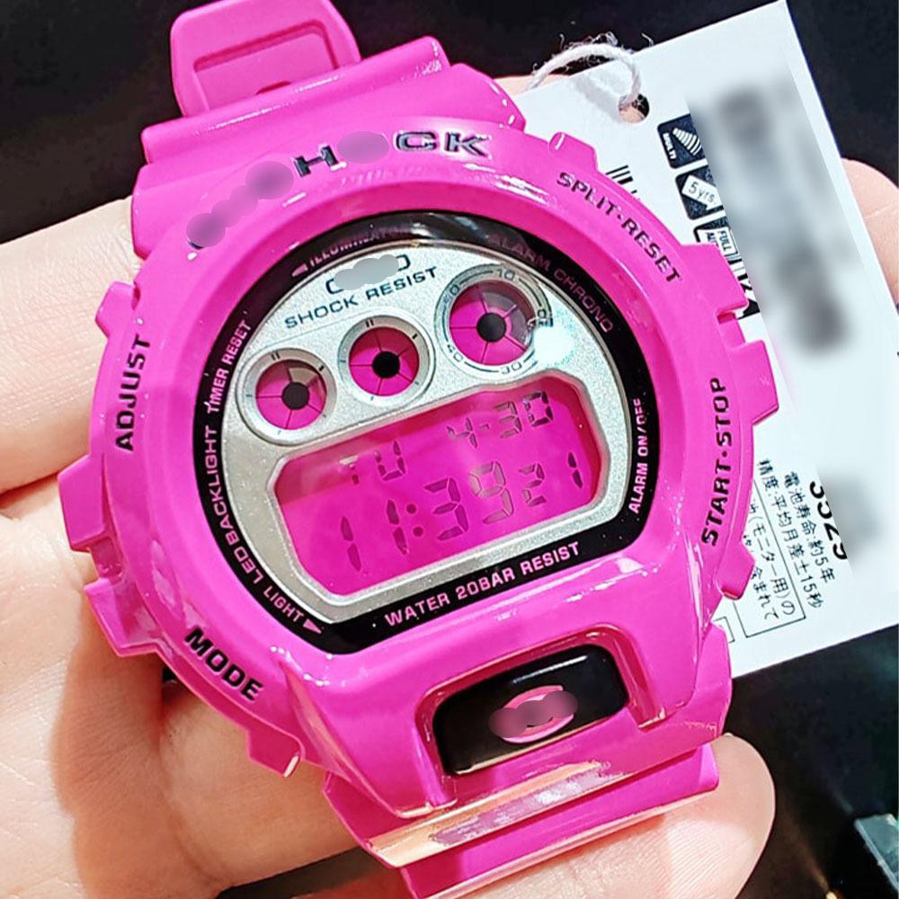 Original G Sk Men DW-6900RCS-4D Digital DW69 Crazy Color Watch Pink ...