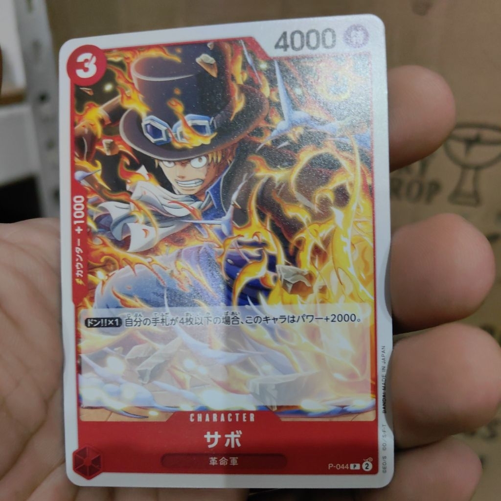 One Piece Card Game P-044 sabo promo | Shopee Malaysia
