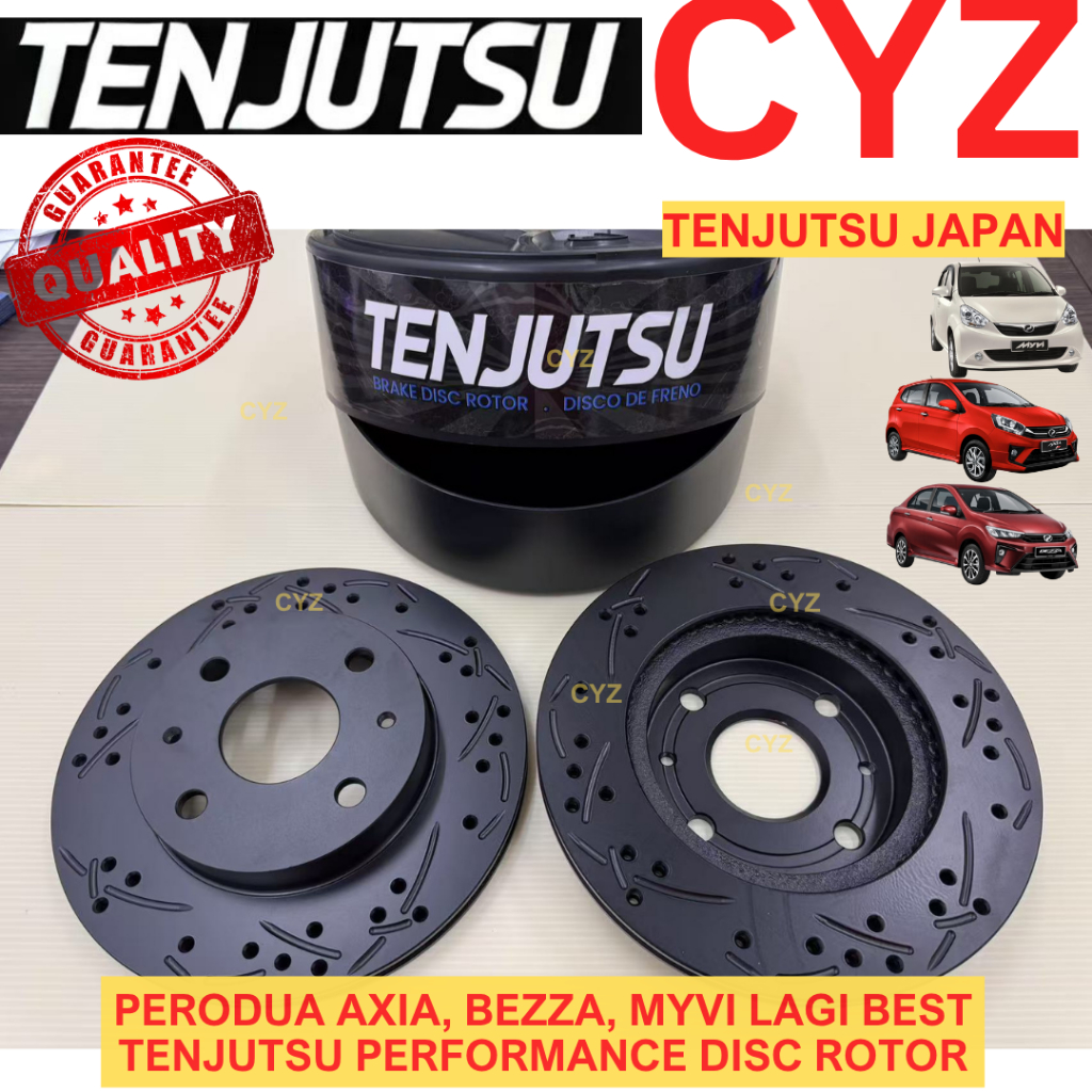 (1 PAIR) Tenjutsu Japan PERODUA AXIA, BEZZA, MYVI 1.3 1.5 LAGI BEST ...