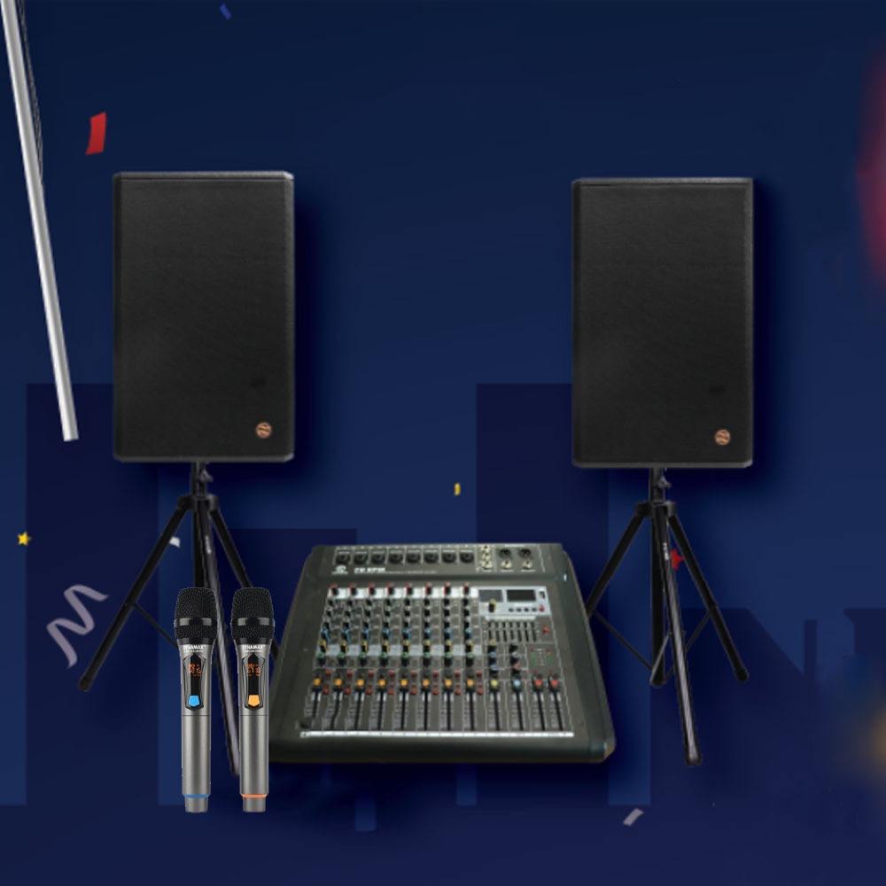 Merdeka Sale 2025 - SONORE Karaoke Set B – FD12PM Mixer (650W x2 ...