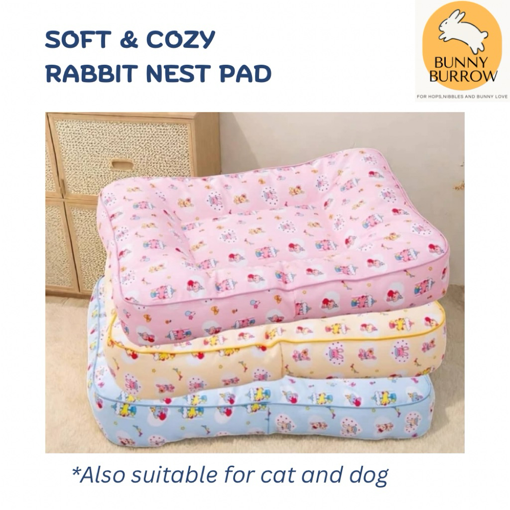 Rabbit Nest Tummy Pad Summer Mat for Cats and Dogs Rabbit Sleeping Pad ...