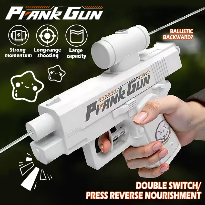 🔥Festival gifts🔥 Double-Sided Joke Water Gun Reverse Spray Prank Toy ...