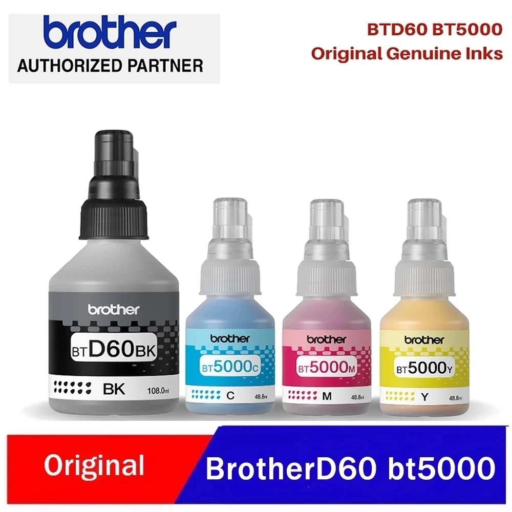 Brother Premium Compatible Ink BTD60BK/BT5000 for Brother T300 T310 ...