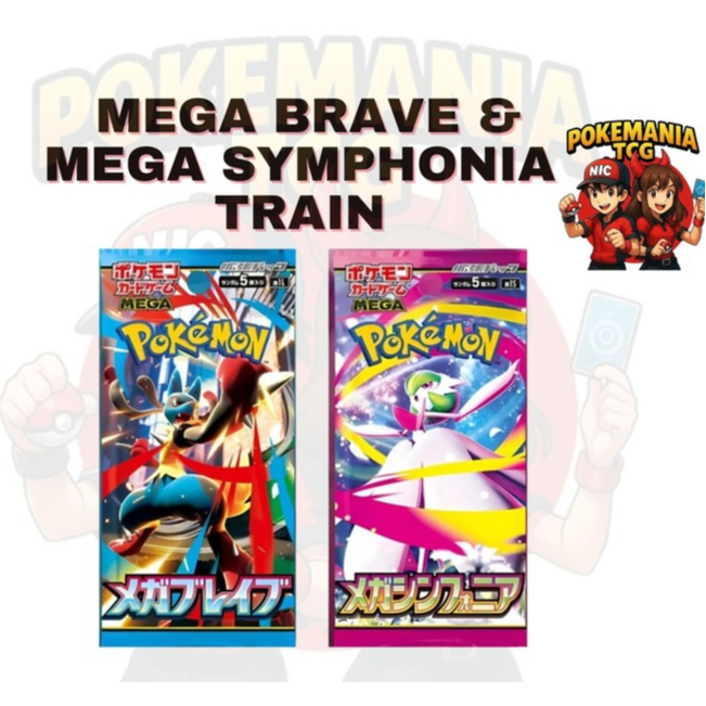 (Live Rip) Pokemon TCG - JPN Mega Brave & Mega Symphony Packs | Shopee ...