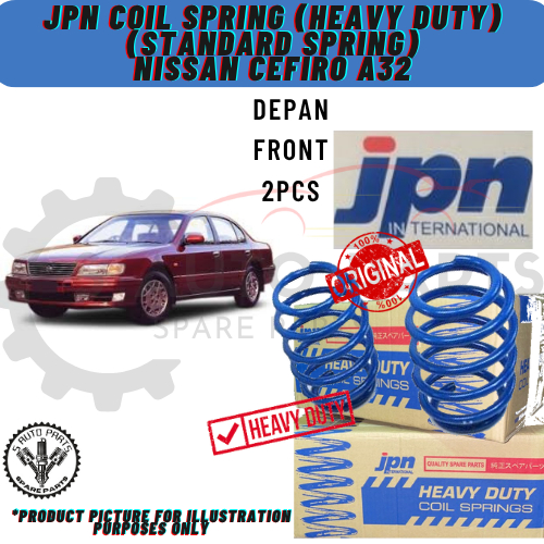 NISSAN CEFIRO A32 (depan FRONT OR belakang REAR) JPN COIL SPRING HEAVY ...