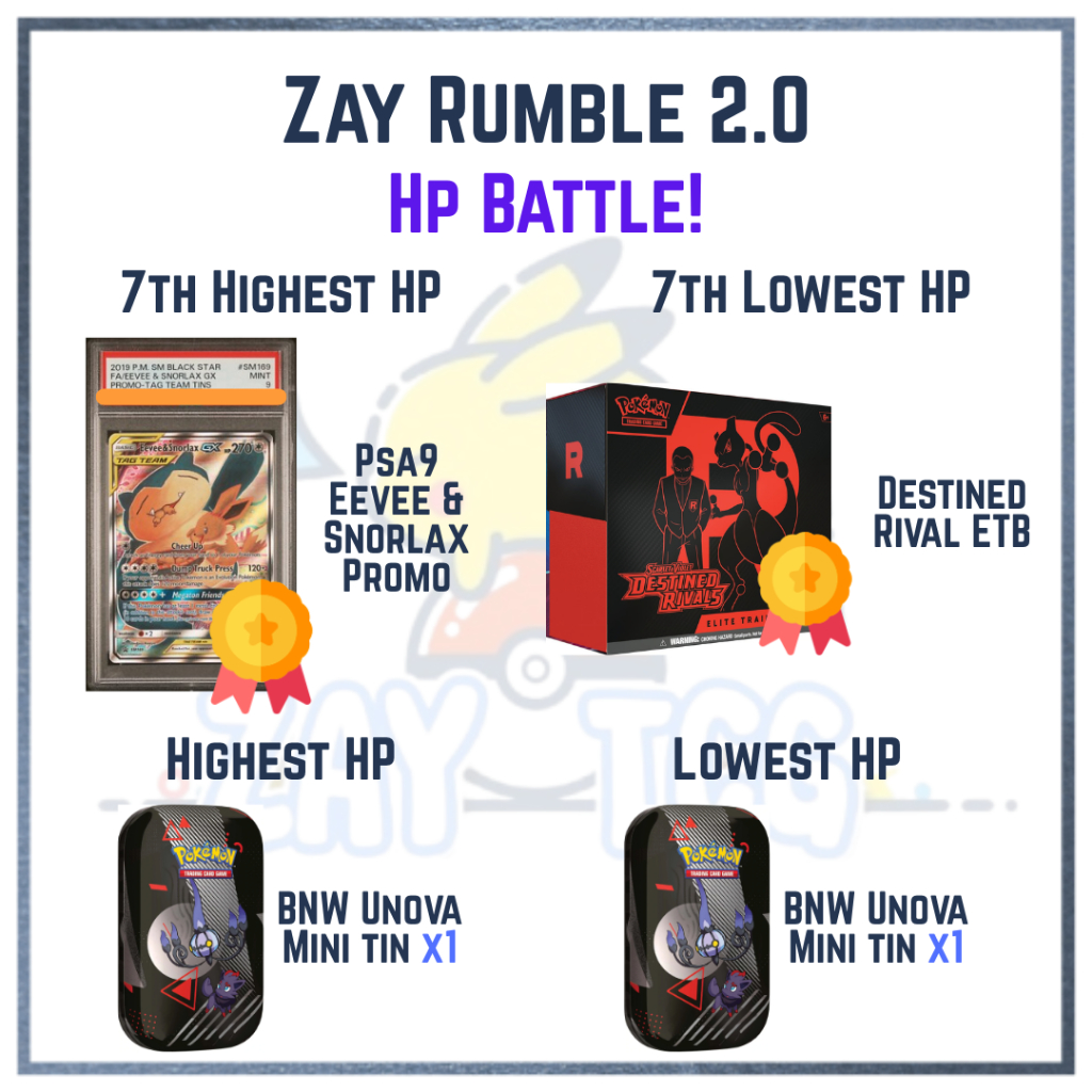 [LIVE RIP] ZAY RUMBLE - 2 Packs Rumble (2 Packs Destined Rivals ...