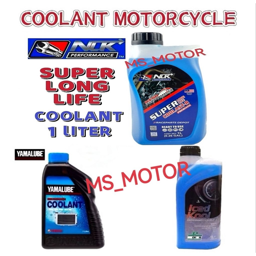 NLK PERFORMANCE RACING AIR COOLANT SUPER LONG LIFE ROCK OIL ICED COOL ...