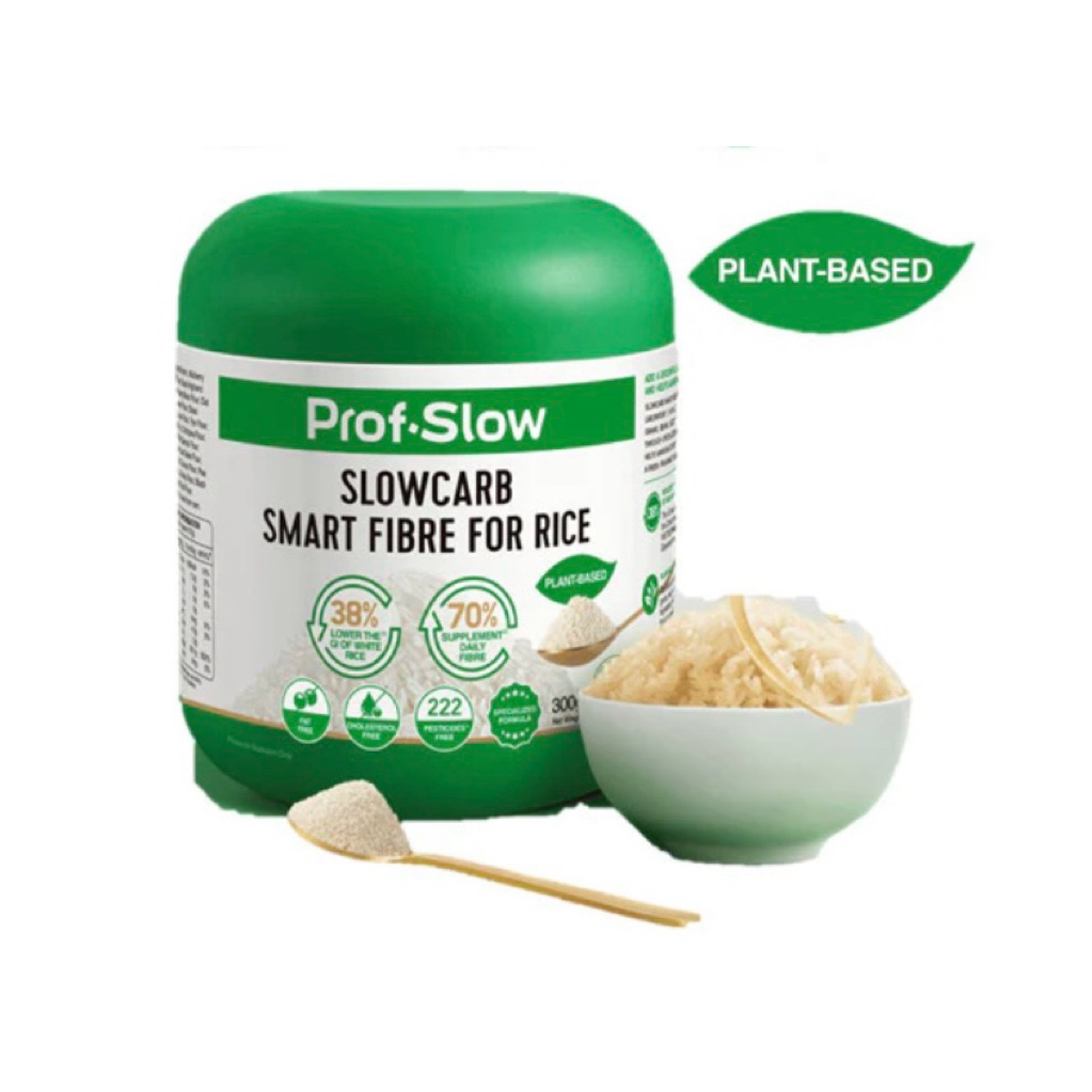 Prof. Slow Smart Fibre for Rice – Maintain Stable Post-Meal Blood Sugar ...